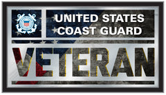 United States Coast Guard Veteran Wall Mirror by Holland Bar Stool Company