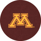 L214 Black Wrinkle Minnesota Golden Gophers Pub Table