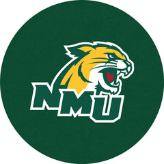 L214 Black Wrinkle Northern Michigan University Wildcats Pub Table