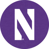 L216 Chrome Northwestern Wildcats Pub Table