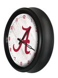 Alabama Crimson Tide Logo LED Clock | LED Outdoor Clock