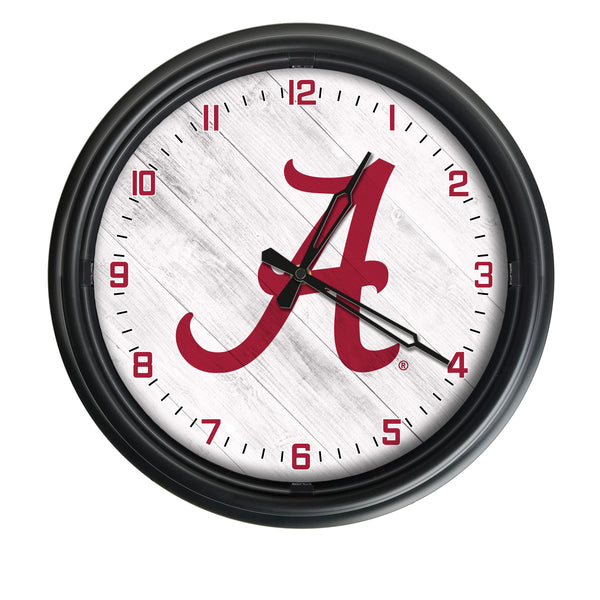Alabama Crimson Tide Logo LED Clock | LED Outdoor Clock