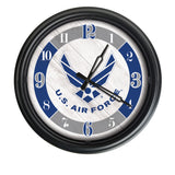 US Air Force Logo LED Clock | LED Outdoor Clock