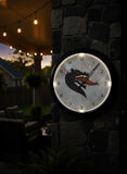 Alabama Birmingham Blazers Logo LED Clock | LED Outdoor Clock