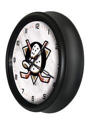 Anaheim Ducks Logo LED Clock | LED Outdoor Clock
