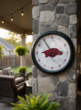 Arkansas Razorbacks Logo LED Clock | LED Outdoor Clock