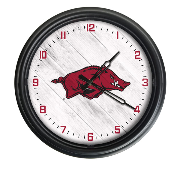 Arkansas Razorbacks Logo LED Clock | LED Outdoor Clock
