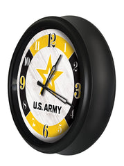 US Army Logo LED Clock | LED Outdoor Clock