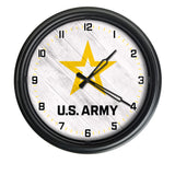 US Army Logo LED Clock | LED Outdoor Clock