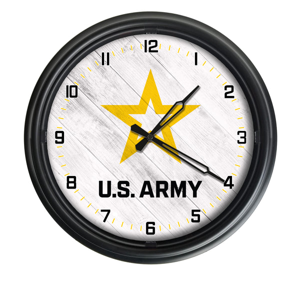 US Army Logo LED Clock | LED Outdoor Clock