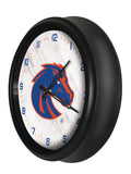 Boise State Broncos Logo LED Clock | LED Outdoor Clock