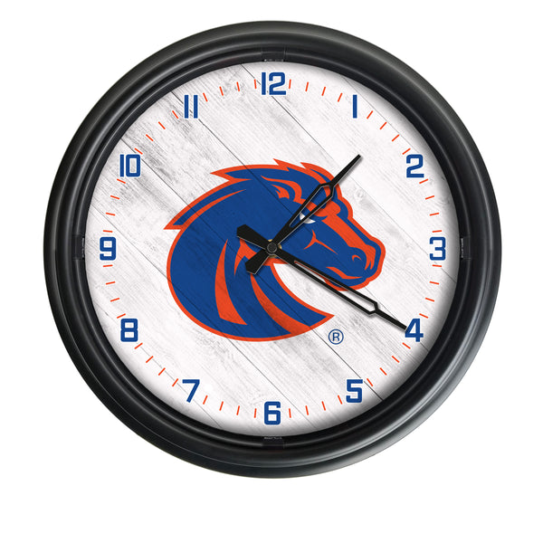 Boise State Broncos Logo LED Clock | LED Outdoor Clock