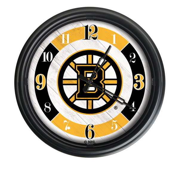 Boston Bruins Logo LED Clock | LED Outdoor Clock