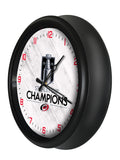 Carolina Hurricanes 2026 Stanley Cup Champions Logo LED Clock | LED Outdoor Clock