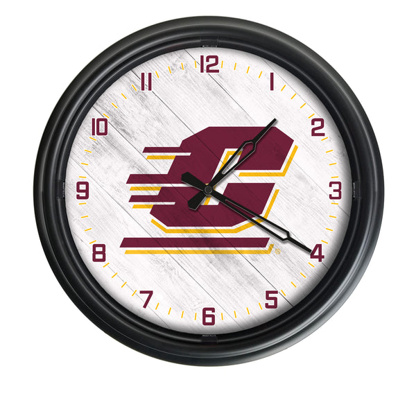 Central Michigan Chippewas Logo LED Clock | LED Outdoor Clock