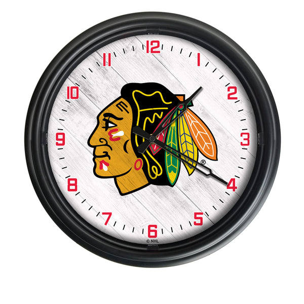 Chicago Blackhawks Logo LED Clock | LED Outdoor Clock
