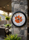 Clemson Tigers Logo LED Clock | LED Outdoor Clock