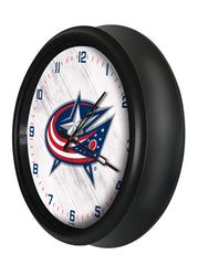 Columbus Blue Jackets Logo LED Clock | LED Outdoor Clock