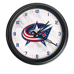 Columbus Blue Jackets Logo LED Clock | LED Outdoor Clock