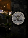 Connecticut Huskies Logo LED Clock | LED Outdoor Clock