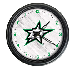 Dallas Stars Logo LED Clock | LED Outdoor Clock