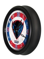 DePaul Blue Demons Logo LED Clock | LED Outdoor Clock