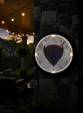 DePaul Blue Demons Logo LED Clock | LED Outdoor Clock