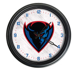 DePaul Blue Demons Logo LED Clock | LED Outdoor Clock