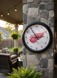 Detroit Red Wings Logo LED Clock | LED Outdoor Clock