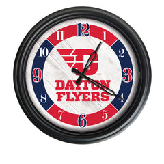 University of Dayton Logo Outdoor Clock with LED Lights