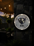 Eastern Illinois Panthers Logo LED Clock | LED Outdoor Clock