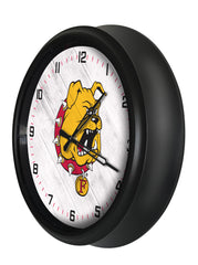 Ferris State Bulldogs Logo LED Clock | LED Outdoor Clock