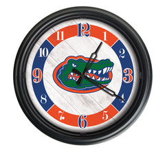 University of Florida Gators Officially Licensed Logo Indoor - Outdoor LED Wall Clock