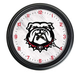 Georgia Bulldogs Logo LED Clock | LED Outdoor Clock