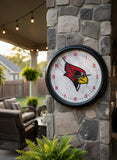Illinois State Redbirds Logo LED Clock | LED Outdoor Clock