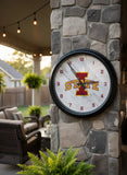 Iowa State Cyclones Logo LED Clock | LED Outdoor Clock