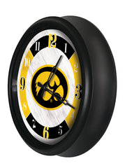 Iowa Hawkeyes Logo LED Clock | LED Outdoor Clock