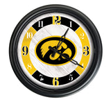 Iowa Hawkeyes Logo LED Clock | LED Outdoor Clock