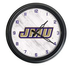 19" James Madison University Dukes Logo Neon Clock