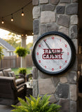 Louisiana at Lafayette Ragin Cajuns Logo LED Clock | LED Outdoor Clock