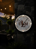 Louisiana at Monroe Warhawks Logo LED Clock | LED Outdoor Clock