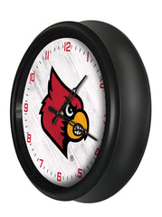 Louisville Cardinals Logo LED Clock | LED Outdoor Clock