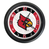 Louisville Cardinals Logo LED Clock | LED Outdoor Clock