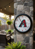 Arizona Diamondbacks Logo LED Clock | MLB LED Outdoor Clock