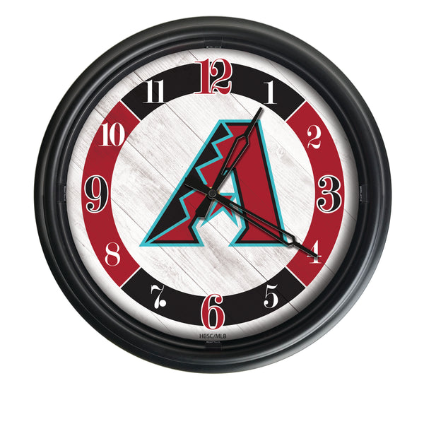 Arizona Diamondbacks Logo LED Clock | MLB LED Outdoor Clock