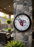 Cleveland Guardians Logo LED Clock | MLB LED Outdoor Clock