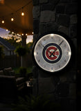 Chicago Cubs Logo LED Clock | MLB LED Outdoor Clock
