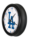 Los Angeles Dodgers Logo LED Clock | MLB LED Outdoor Clock
