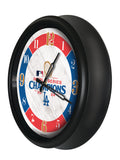 Los Angeles Dodgers 2024 World Series Champions Logo LED Clock | LED Outdoor Clock