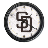 San Diego Padres Logo LED Clock | MLB LED Outdoor Clock